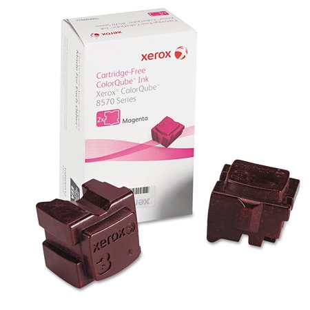 XEROX Solid Ink Stick, 4400Page-Yield, Mgnta, PK2 108R00927